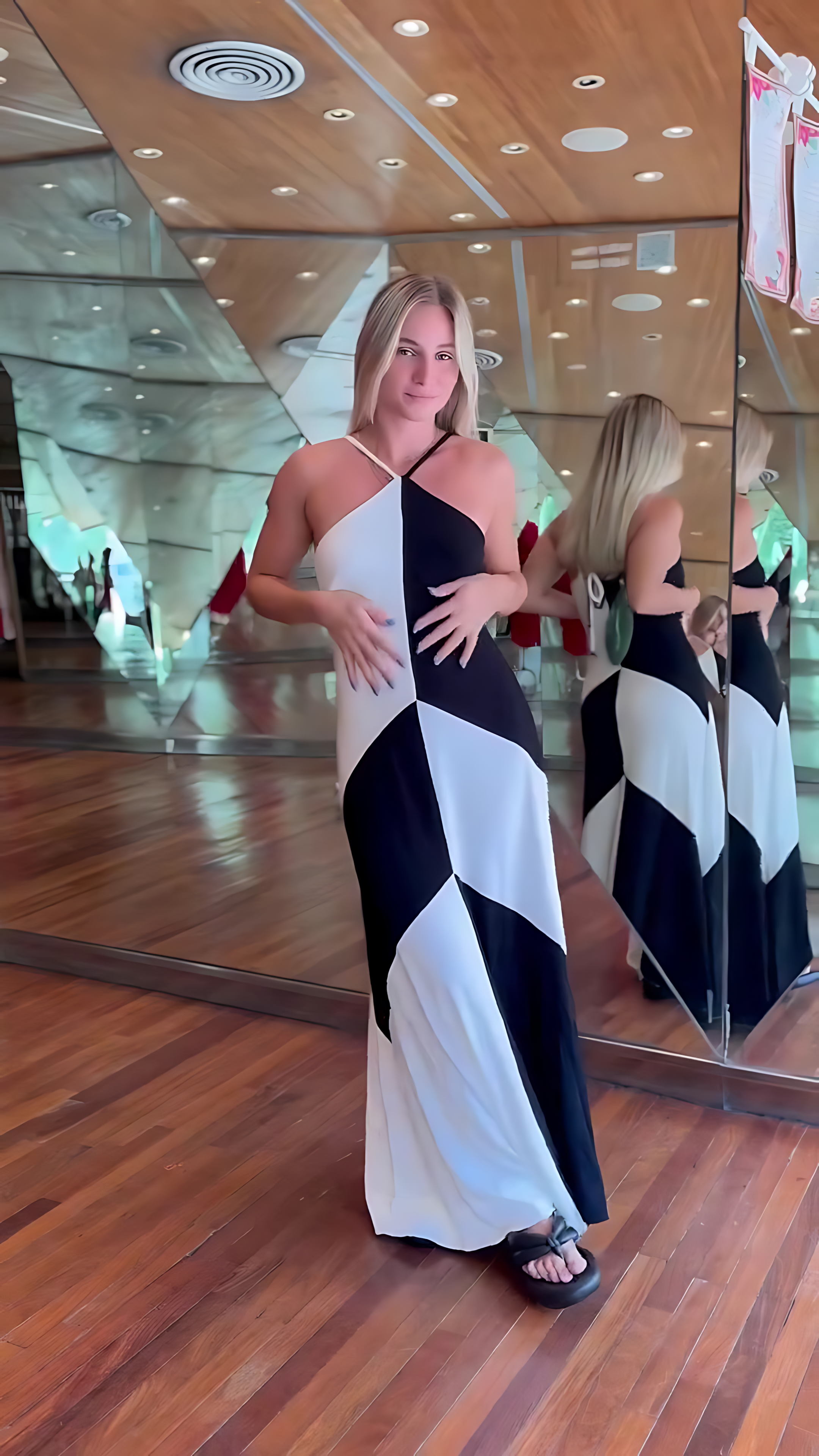 1363 | Vestido Dual Wave