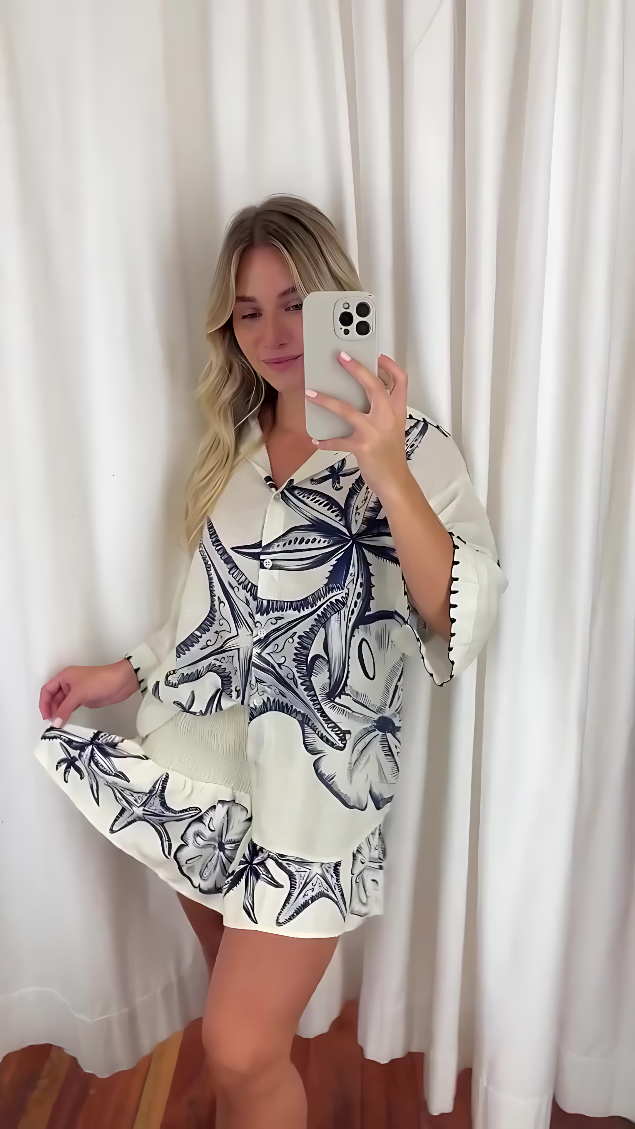 1567 | Conjunto Sea Stars Ivory