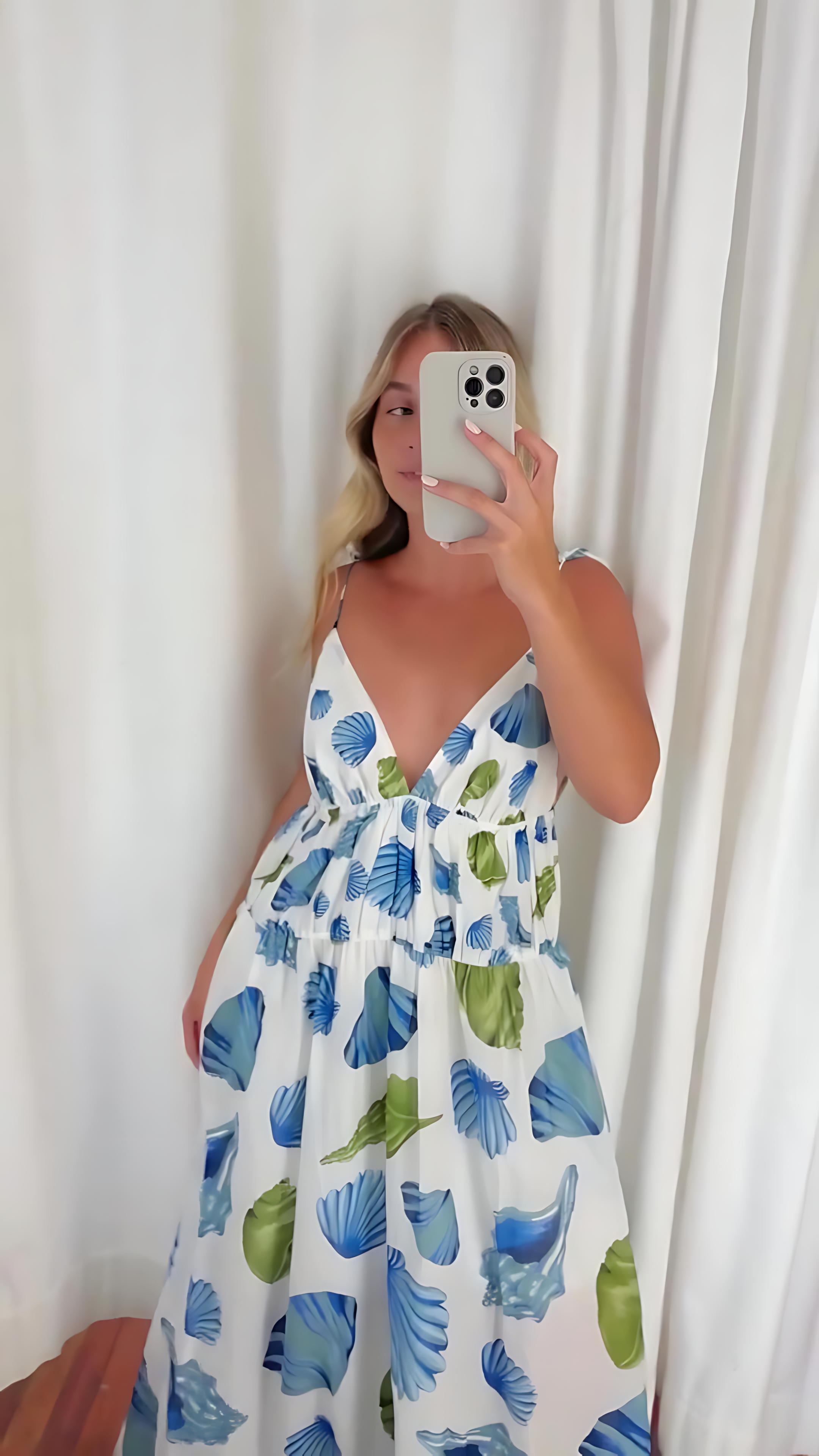 1567 | Vestido Seashell Garden